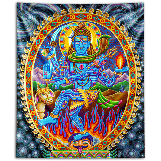 "Nataraja Shiva" Tapestry