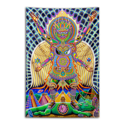 "Neo Human Evolution" Tapestry