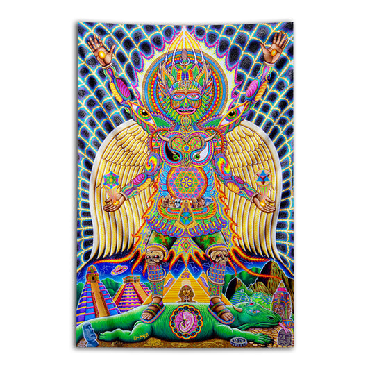 "Neo Human Evolution" Tapestry