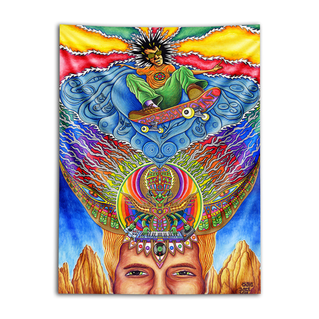 "Skateboard Spirituality" Tapestry