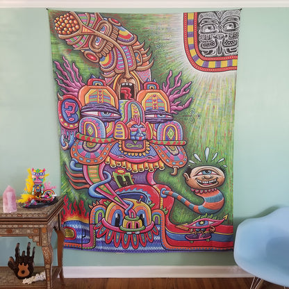 "The Divine Comedian" Tapestry