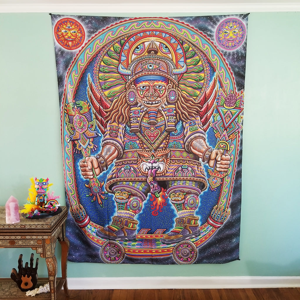 "Ultimate Spirit Warrior" Tapestry