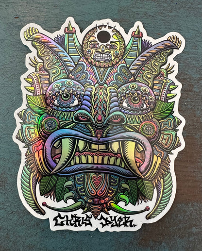 Holographic "Eclipsed" Sticker