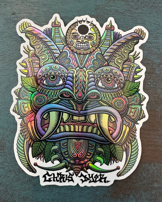 Holographic "Eclipsed" Sticker