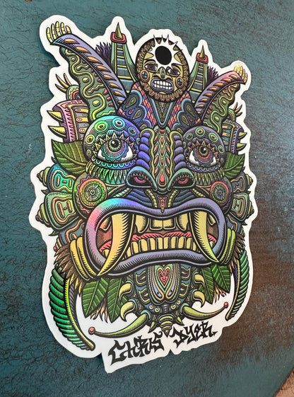 Holographic "Eclipsed" Sticker