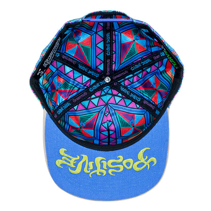 DMT Triangles Gray Snapback Hat