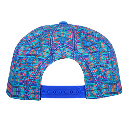 DMT Triangles Gray Snapback Hat