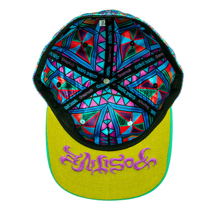 DMT Triangles Black Fitted Hat