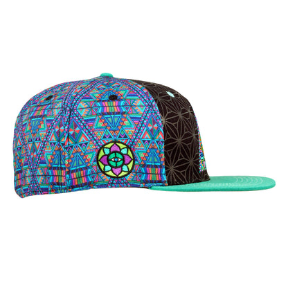DMT Triangles Black Fitted Hat