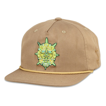 Nugatron Tan Unstructured Snapback Hat