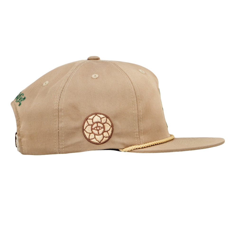 Nugatron Tan Unstructured Snapback Hat