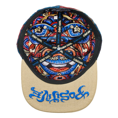 Grassroots China Cat Sunflower Blue Fitted Hat