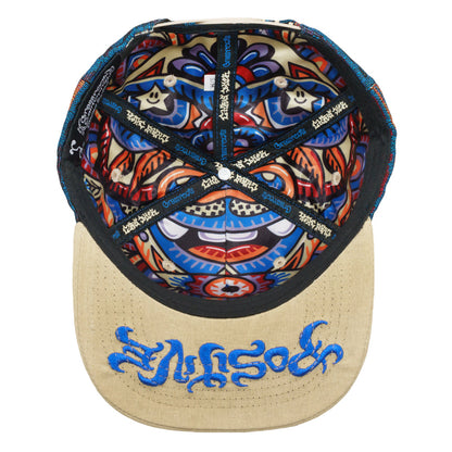 Grassroots China Cat Sunflower Blue Snapback