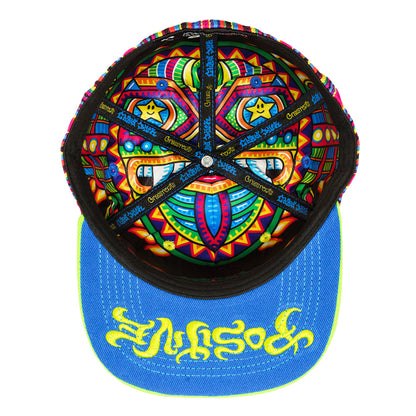 Grassroots Solaris Blue Fitted Hat