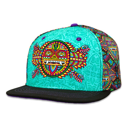 Grassroots Solaris Green Snapback Hat