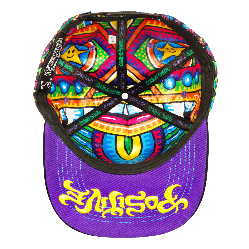 Grassroots Solaris Green Snapback Hat