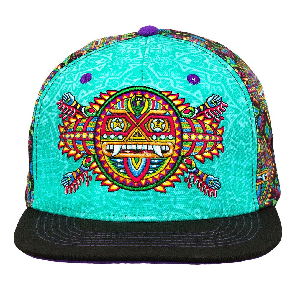 Grassroots Solaris Green Snapback Hat