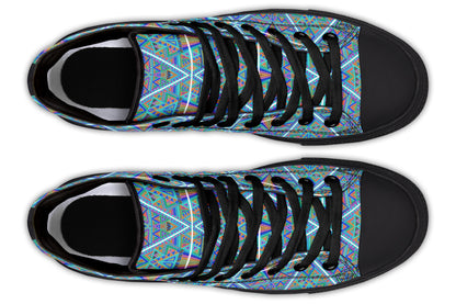 "DMT Pattern" High Tops