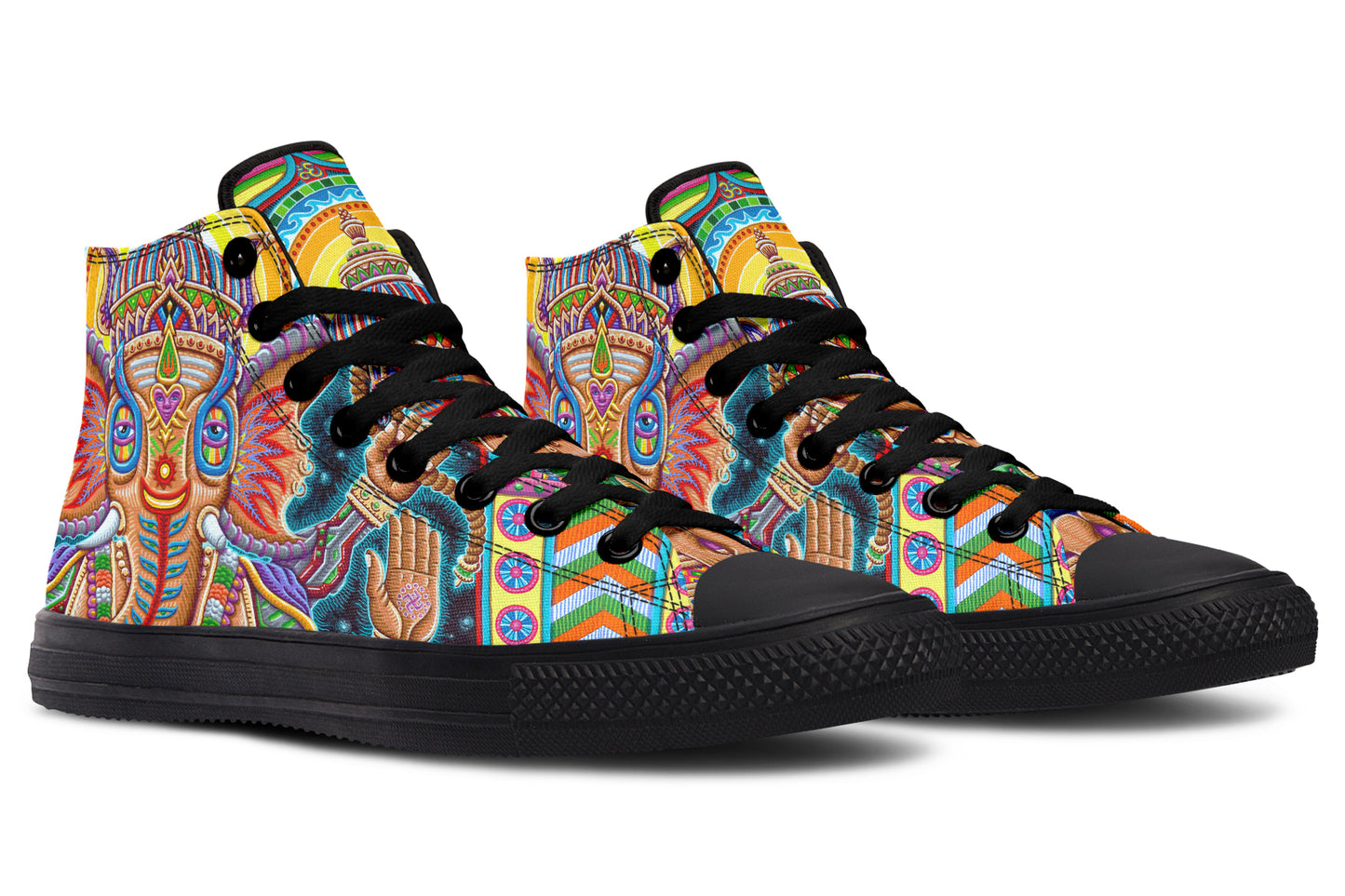 "Jai Ganesha" High Tops
