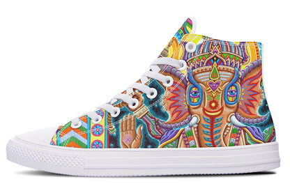 "Jai Ganesha" High Tops
