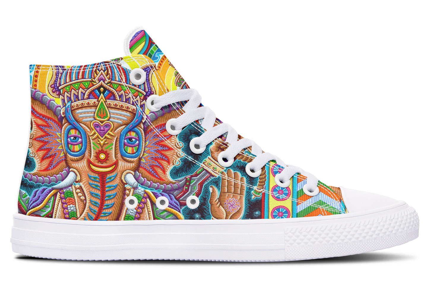 "Jai Ganesha" High Tops