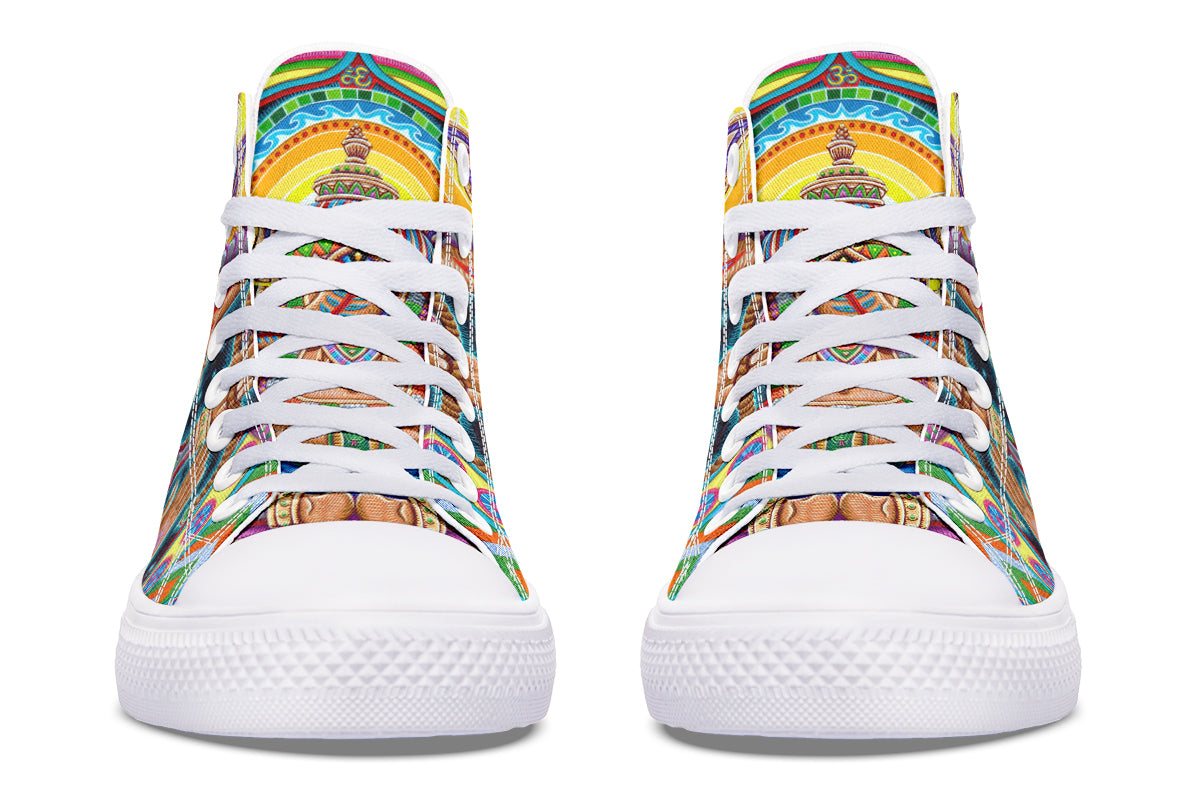 "Jai Ganesha" High Tops