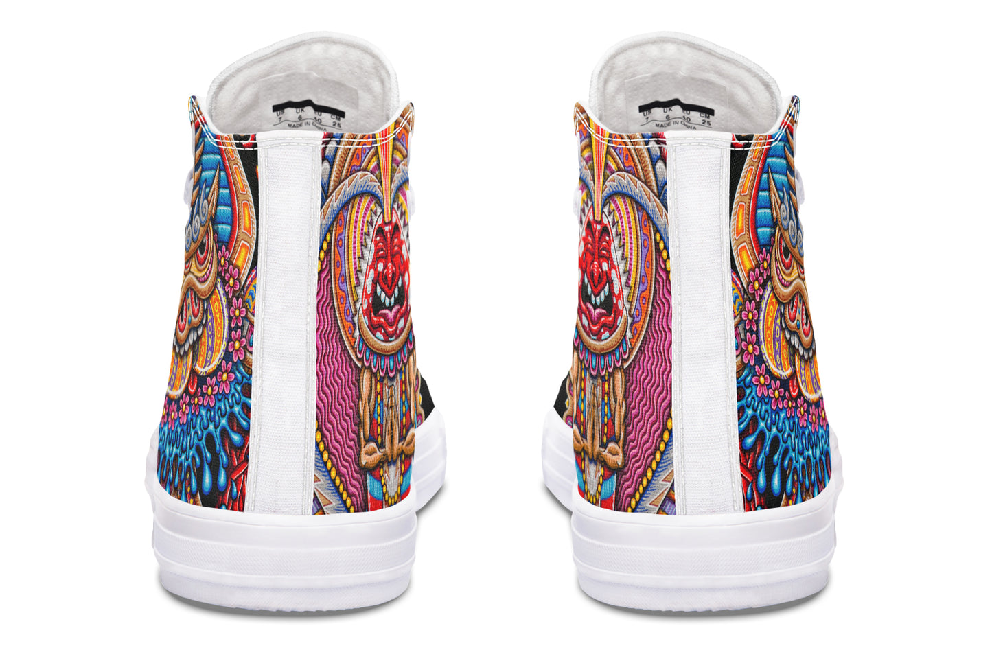 "Kundalini Rising" High Tops