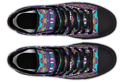 "Mega Tribal Can" High Tops