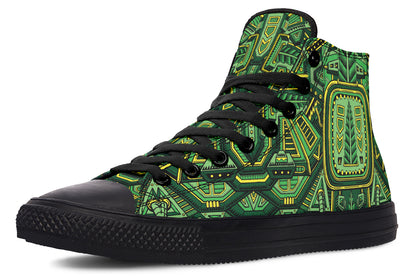"Nugatron Pattern" High Tops