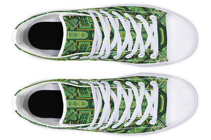 "Nugatron Pattern" High Tops
