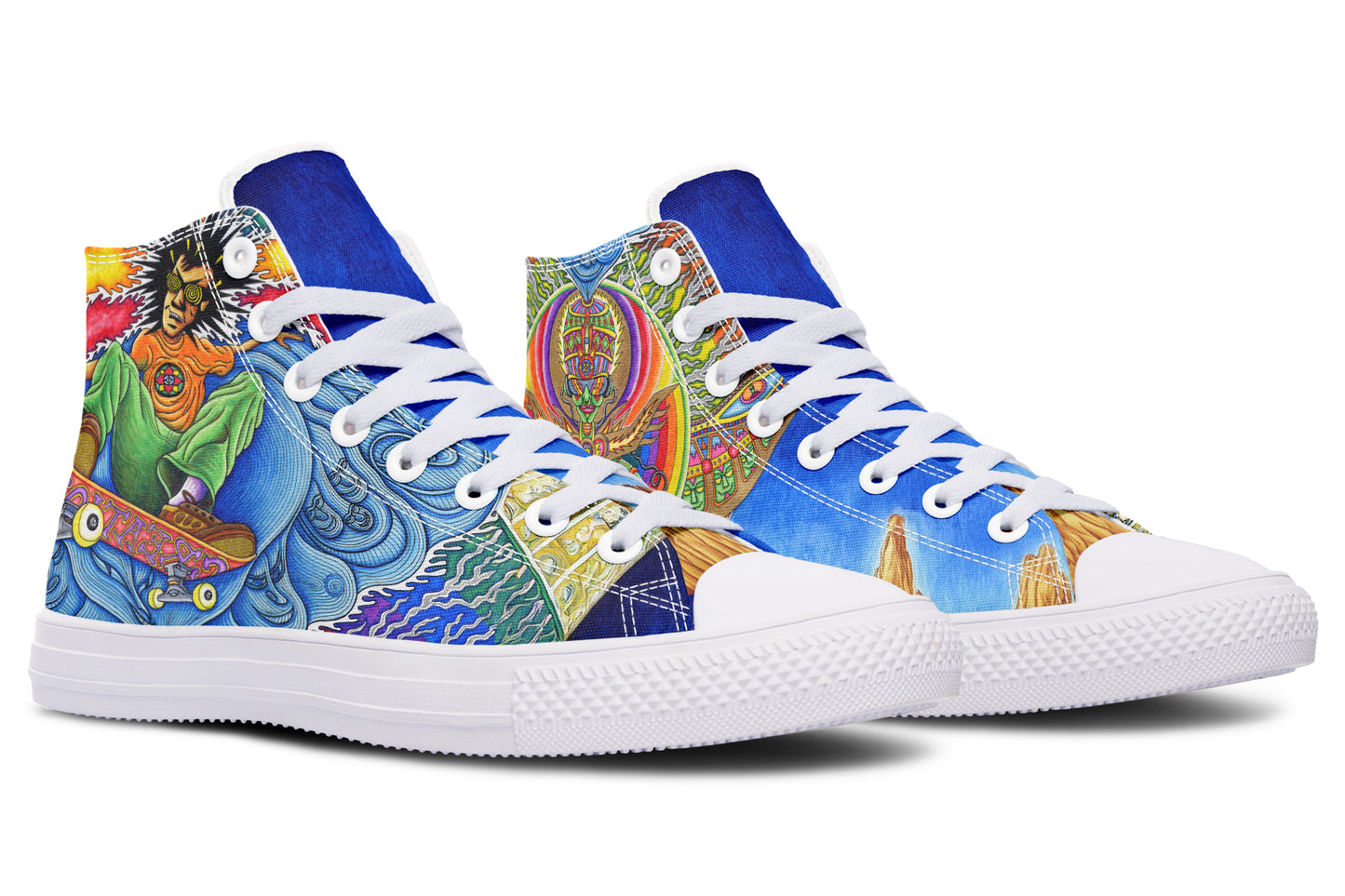 "Skateboard Spirituality" High Tops