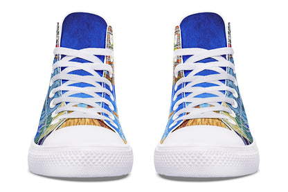 "Skateboard Spirituality" High Tops