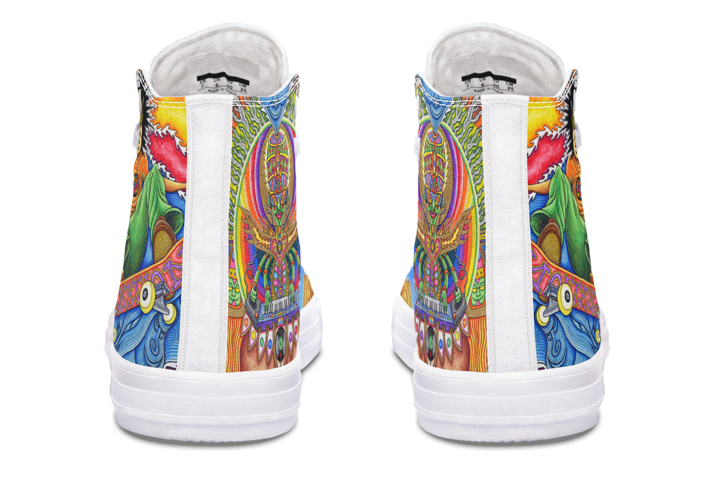 "Skateboard Spirituality" High Tops