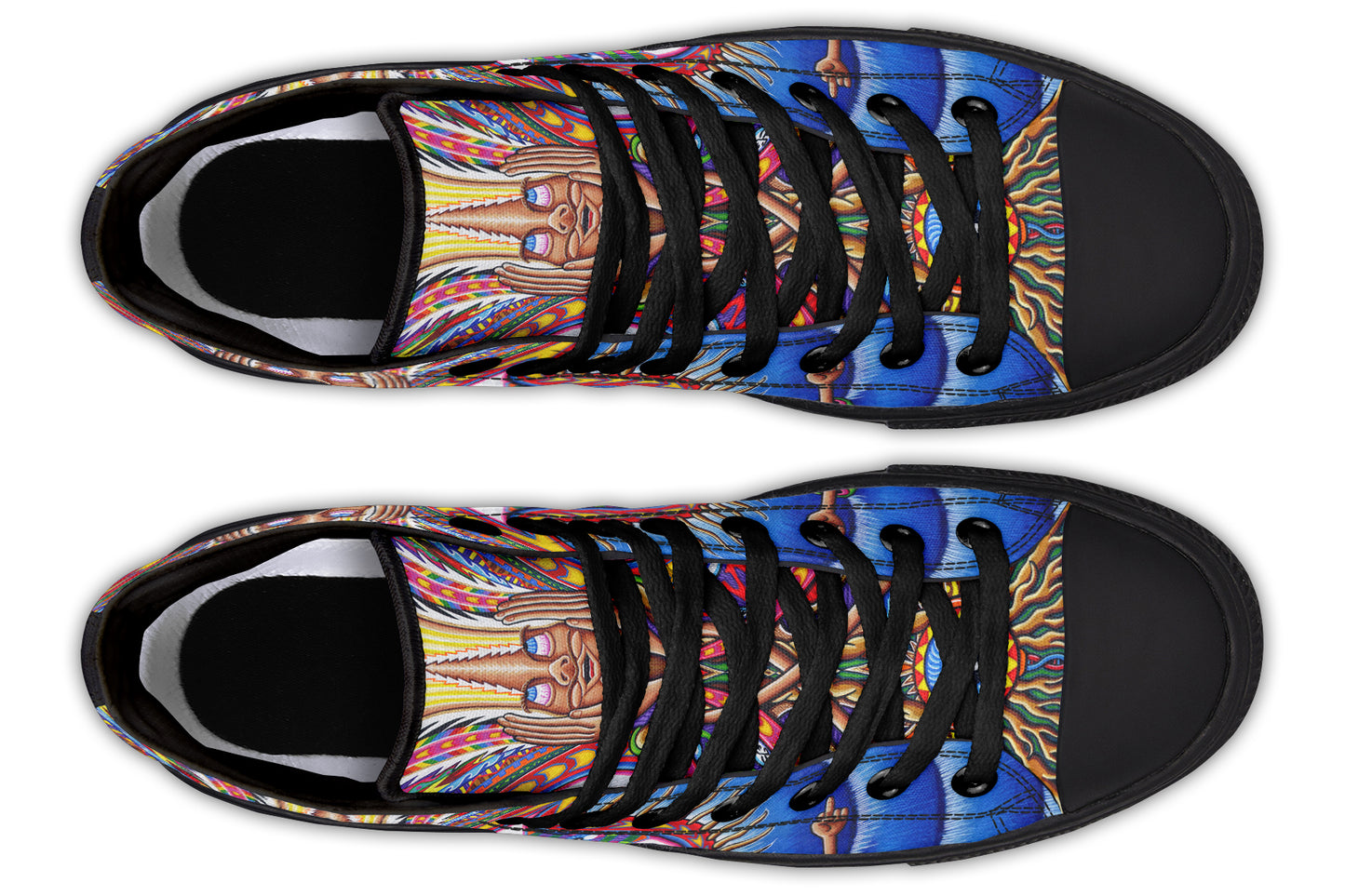 "The Apotheosis Of Dualitree" High Tops
