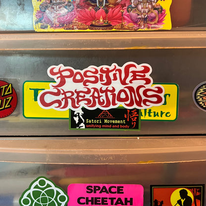 "Positive Creations" Vinyl Sticker