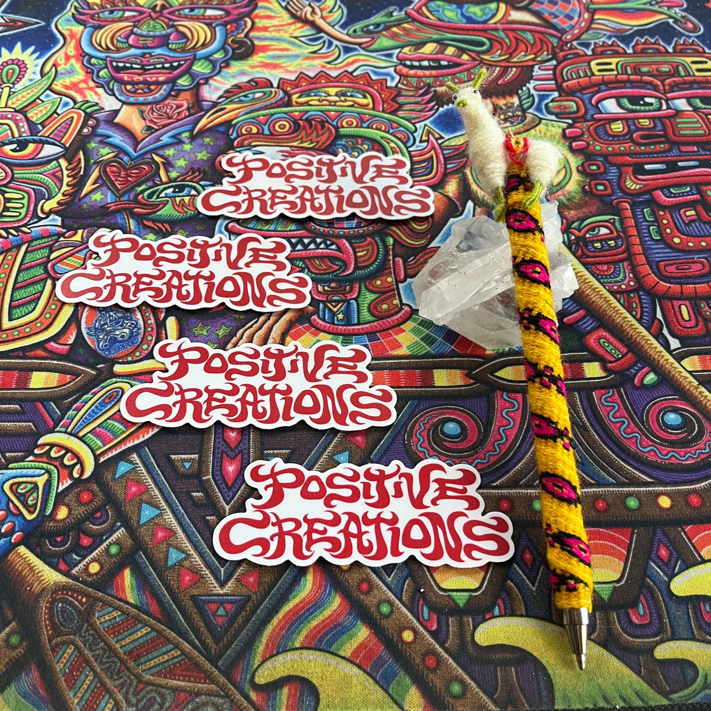 "Positive Creations" Vinyl Sticker