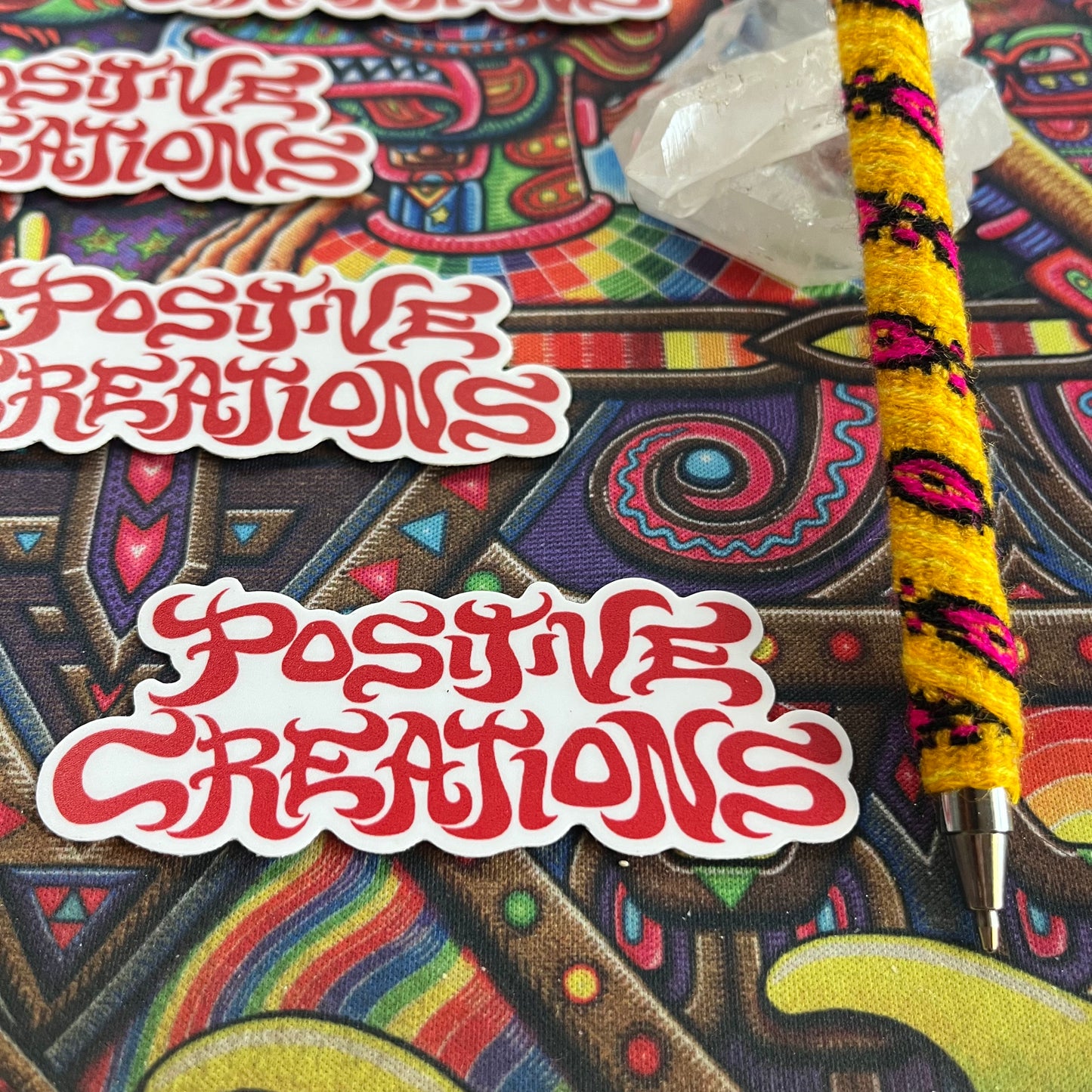 "Positive Creations" Vinyl Sticker