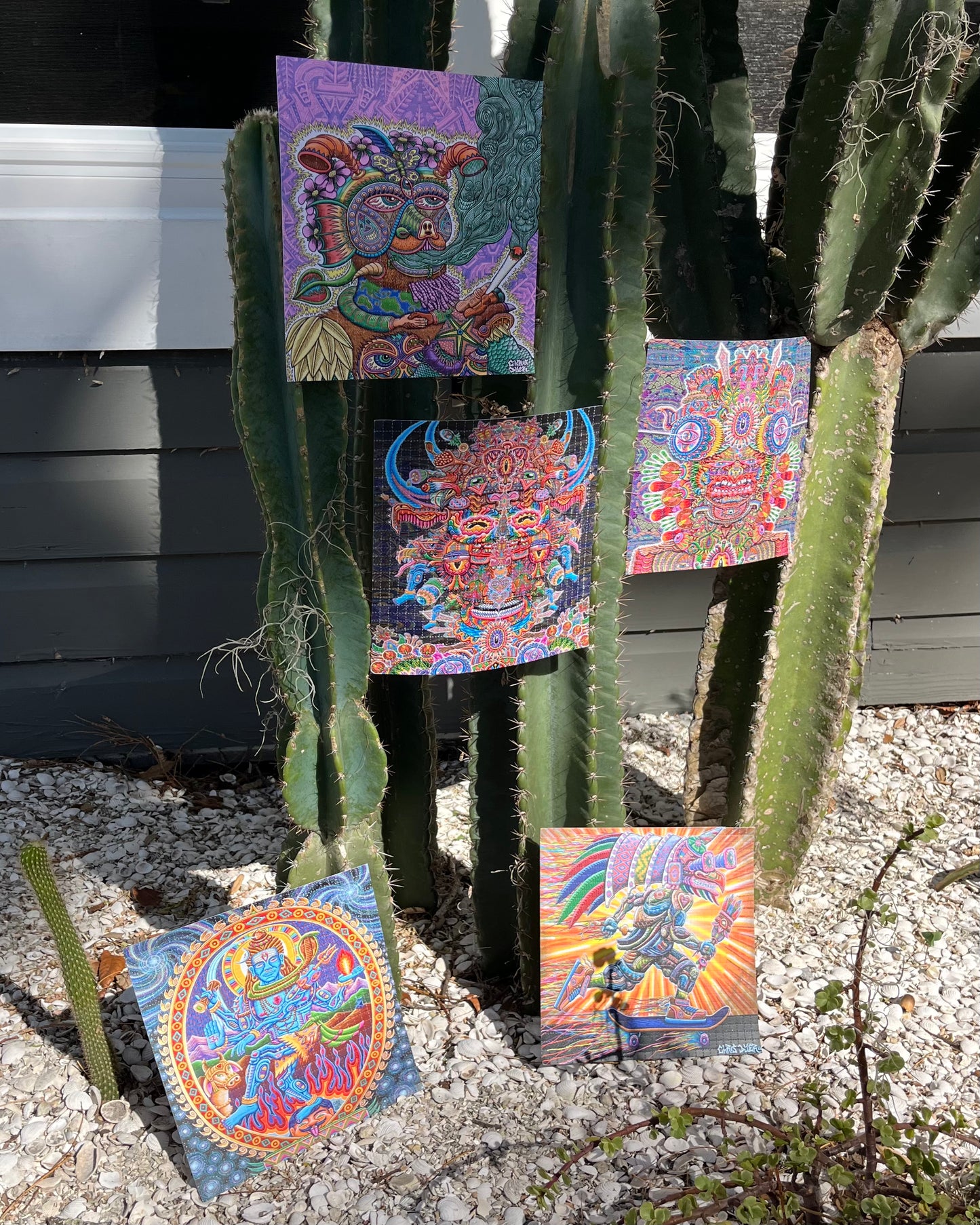 "Life" Blotter Art