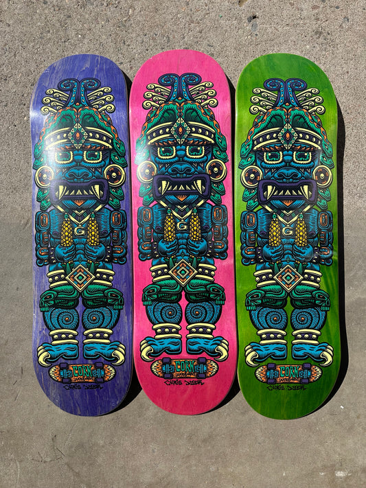 "Corn God" Skateboard Decks - DYER/HANSON collab