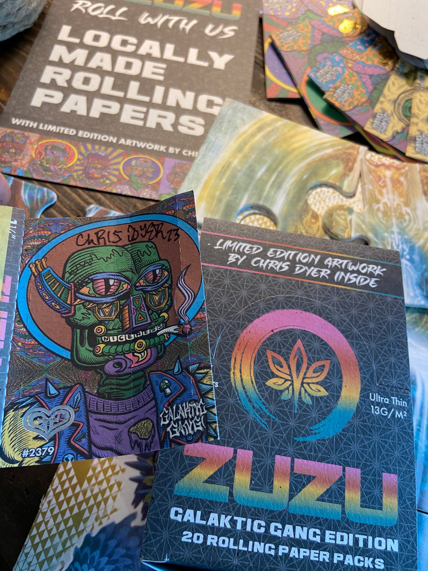 Zuzu Galaktic Gang Limited Edition Rolling Papers