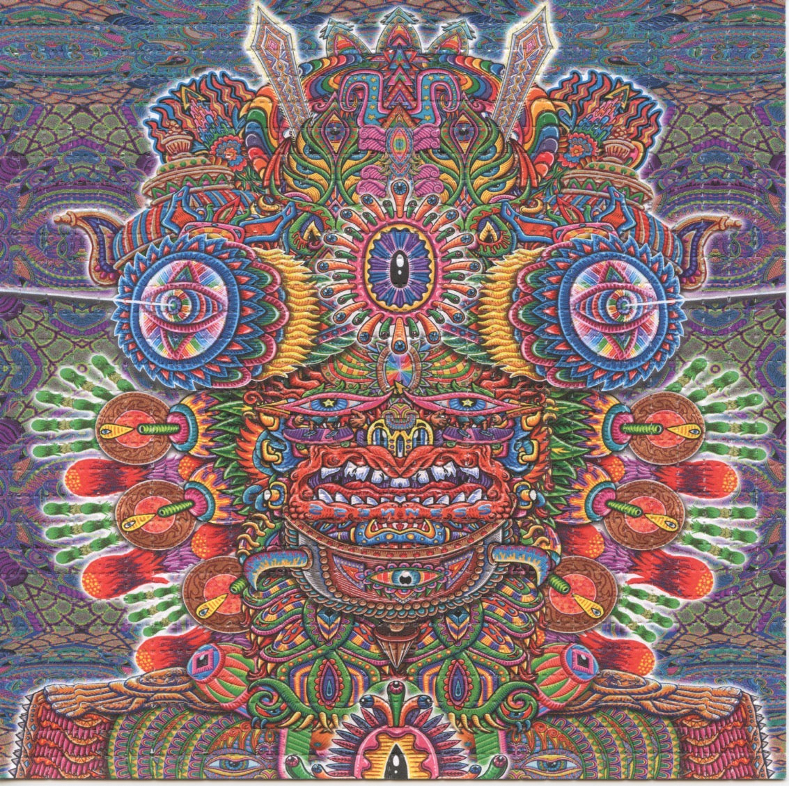 "Open Your Eyes" Blotter Art