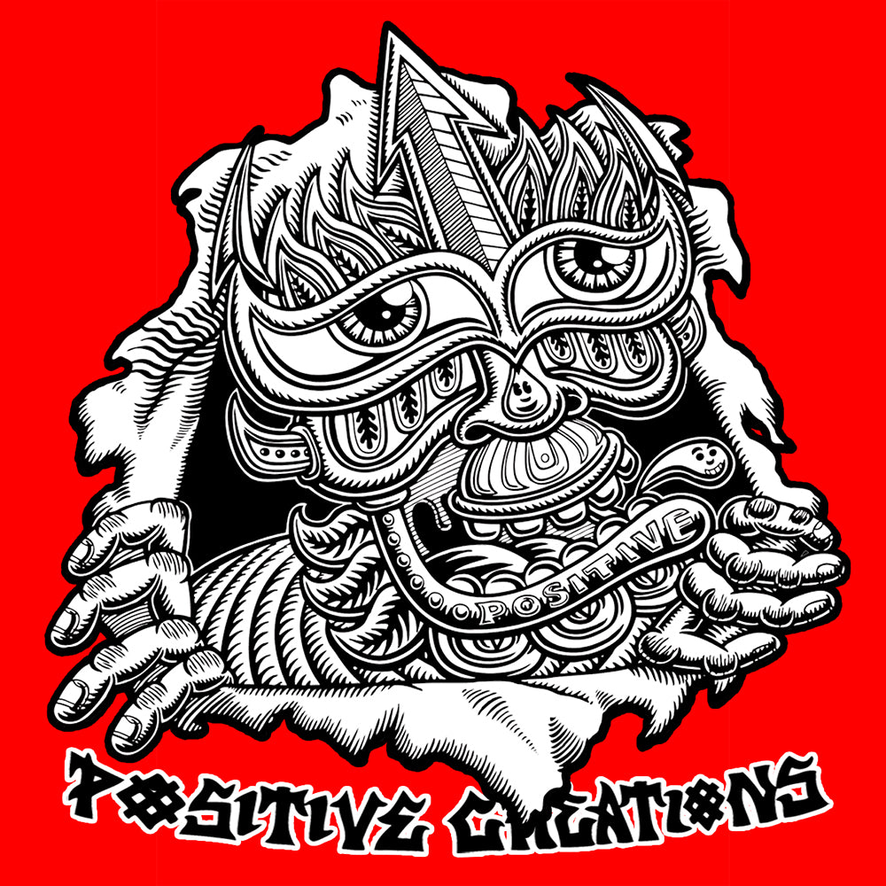 "Positive Ripper" Sticker