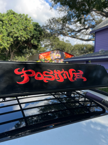 "Positive" Transfer Sticker