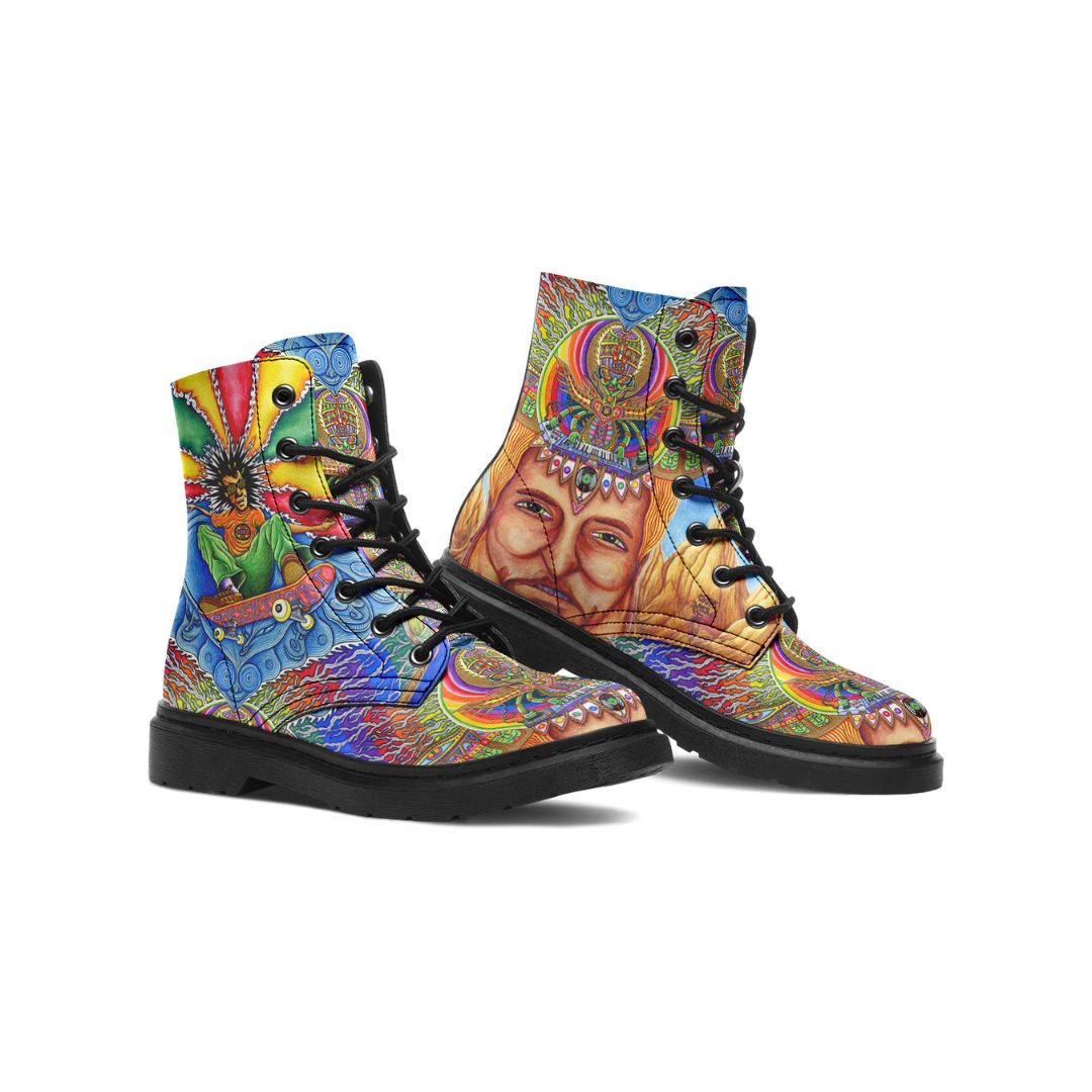 "Skateboard Spirituality" Boots