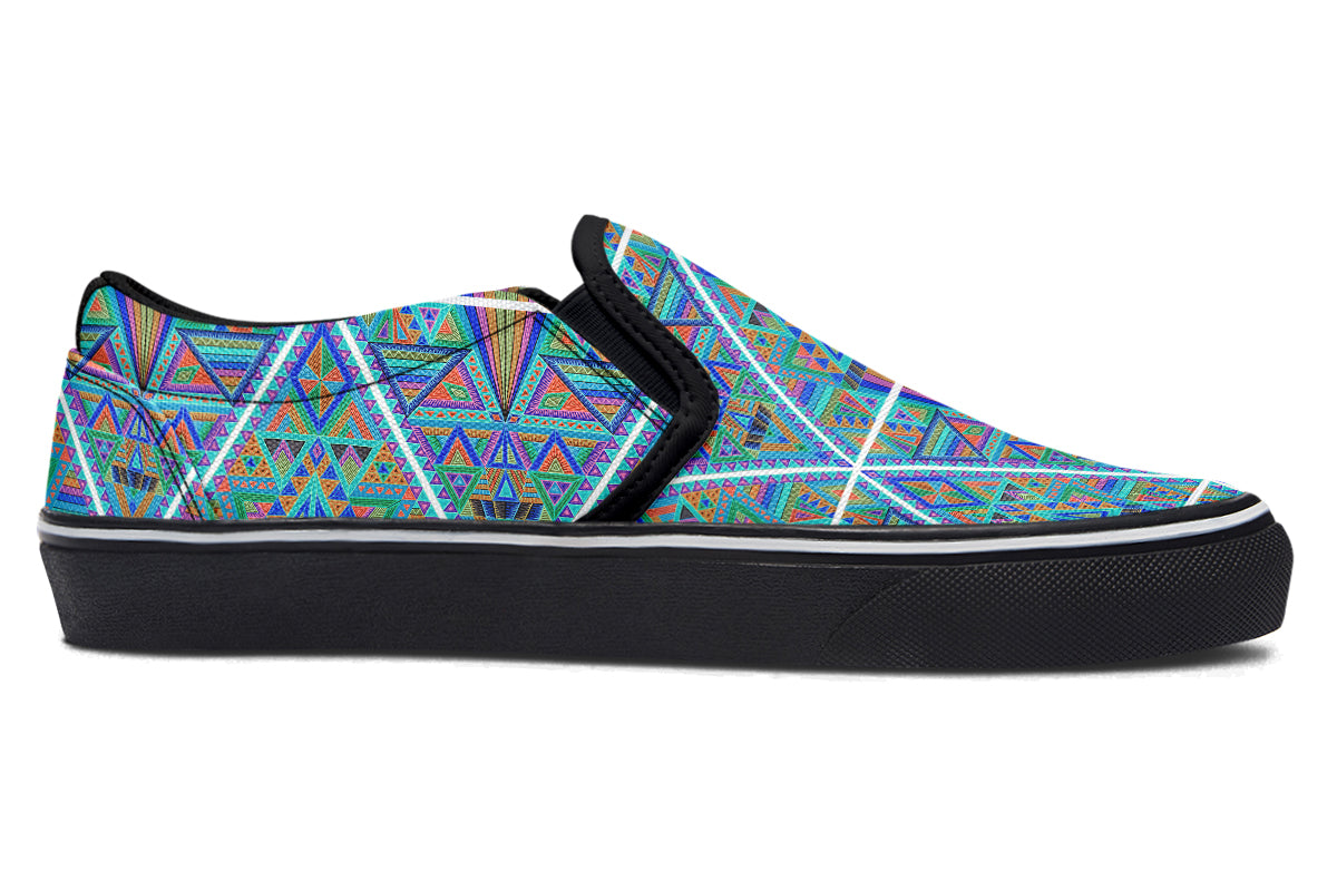 "DMT Pattern" Slipons