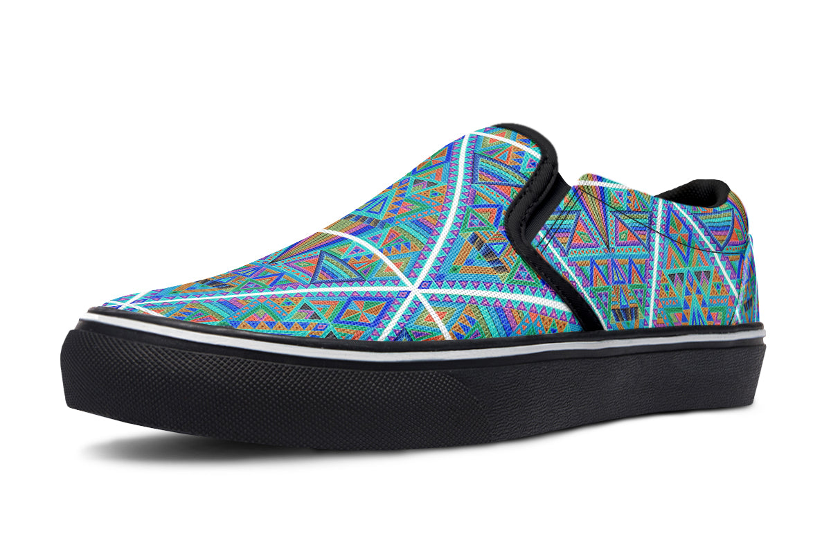 "DMT Pattern" Slipons