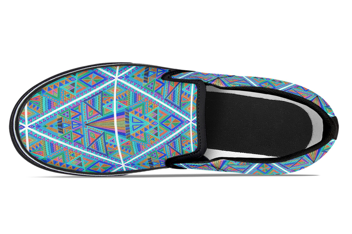 "DMT Pattern" Slipons