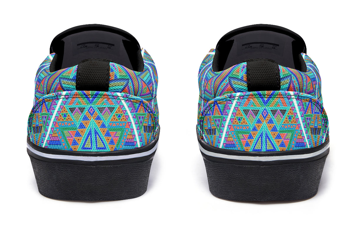 "DMT Pattern" Slipons