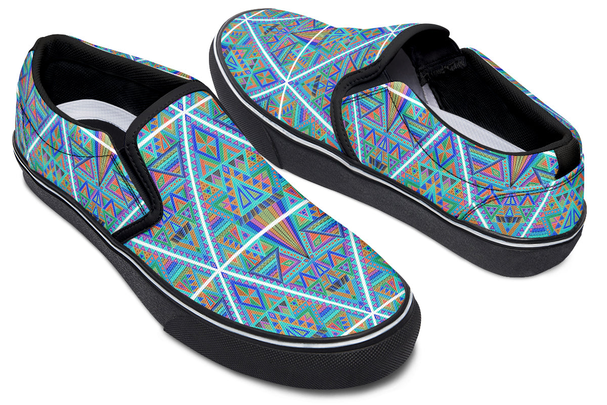 "DMT Pattern" Slipons