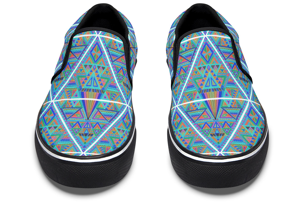 "DMT Pattern" Slipons